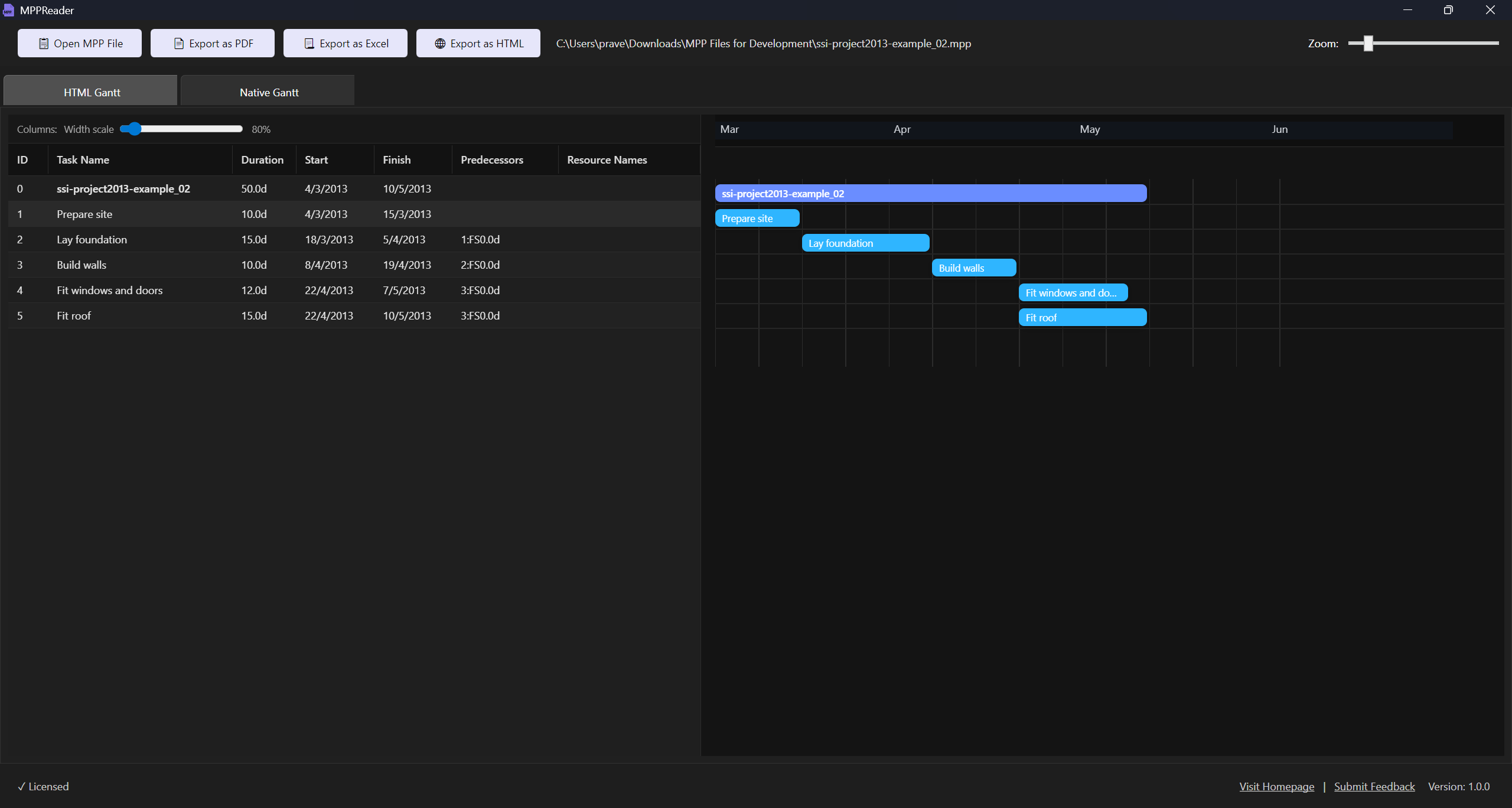 windows app screenshot